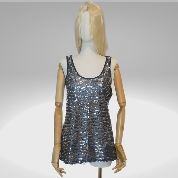 Express sequins lace top - Picture 1 of 3